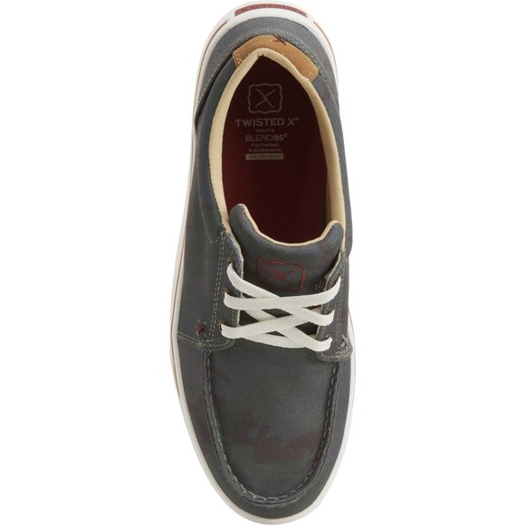 NEW Twisted X Boots Kicks Sneakers For Men Green Camo 462sn - Picture 3 of 6